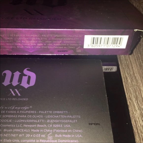 Urban decay xx vice ltd reloaded - Picture 3 of 3